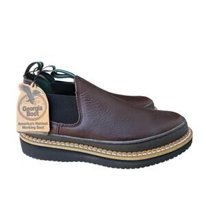 Georgia Giants Romeo Slip On Chelsea Work Boot Men size 12 NEW
